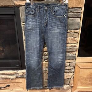 Men's buffalo‎ King Blue Jeans size 34 with 34 length.